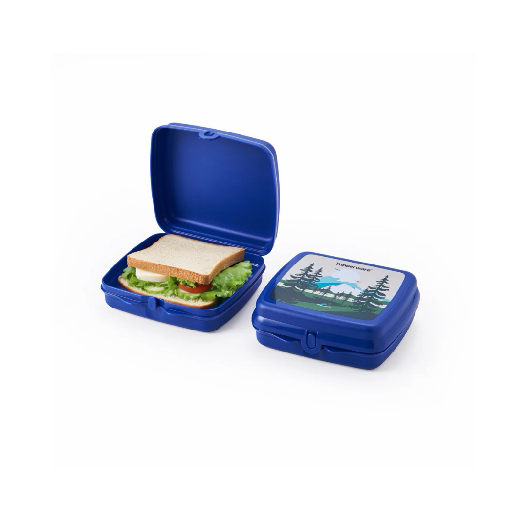 Tupperware 2 Sandwish Keeper Forest