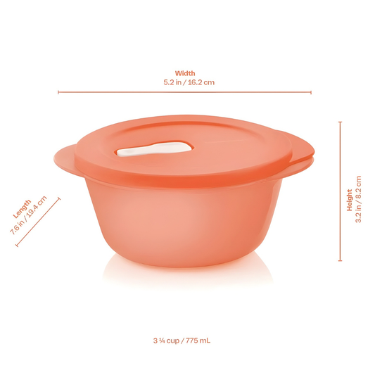 Tupperware Crystalwave Bowl Gen II Small 800ml