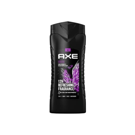 AXE Men 3in1 Body Wash Excite 400ml