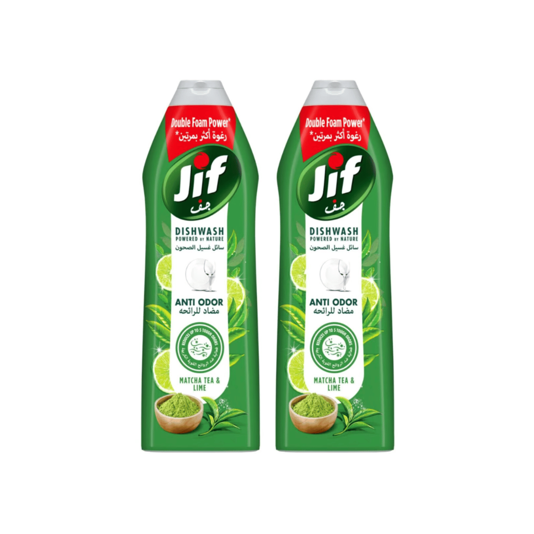 Jif Anti Odor Dishwashing Matcha Tea & Lime 750ml, 2 @ 20% OFF