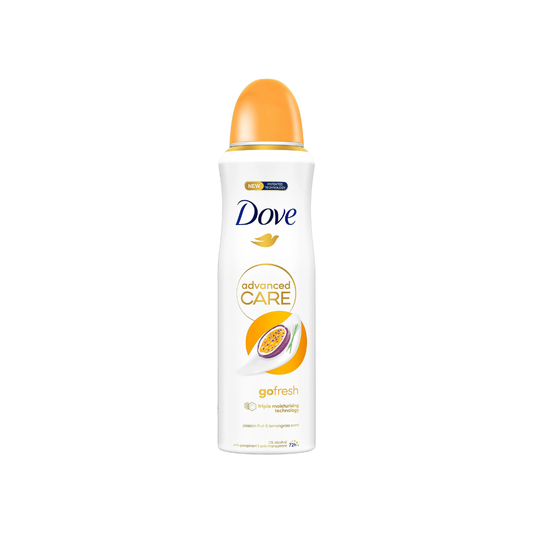 Dove Go Fresh Passion Fruit Antiperspirant Deodorant, 250ml
