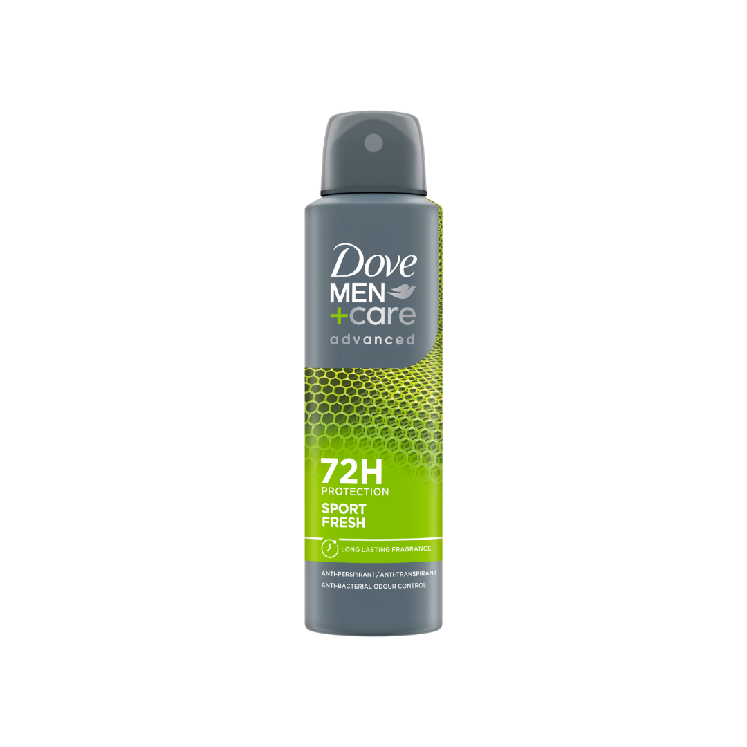 Dove Men+Care Sport Fresh Dry Antiperspirant Deodorant, 250ml