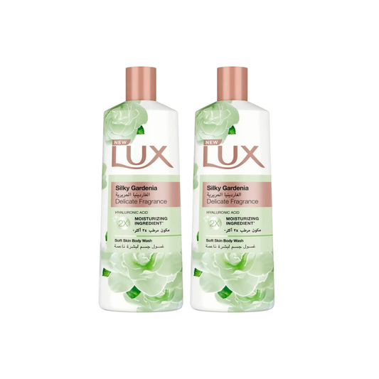 Lux Perfumed Body Wash Silky Gardenia 500ml, 2 @ 20% OFF