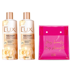 Lux Perfumed Body Wash Velvet Jasmine 500ml, 2 @ 20% OFF
