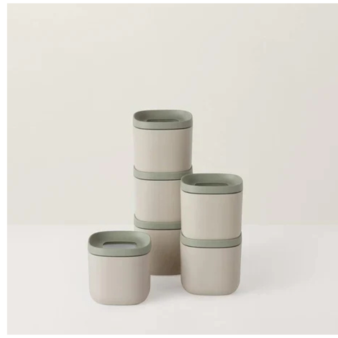 Berghoff  3950401 Balance 6-pc Small food & spices container set