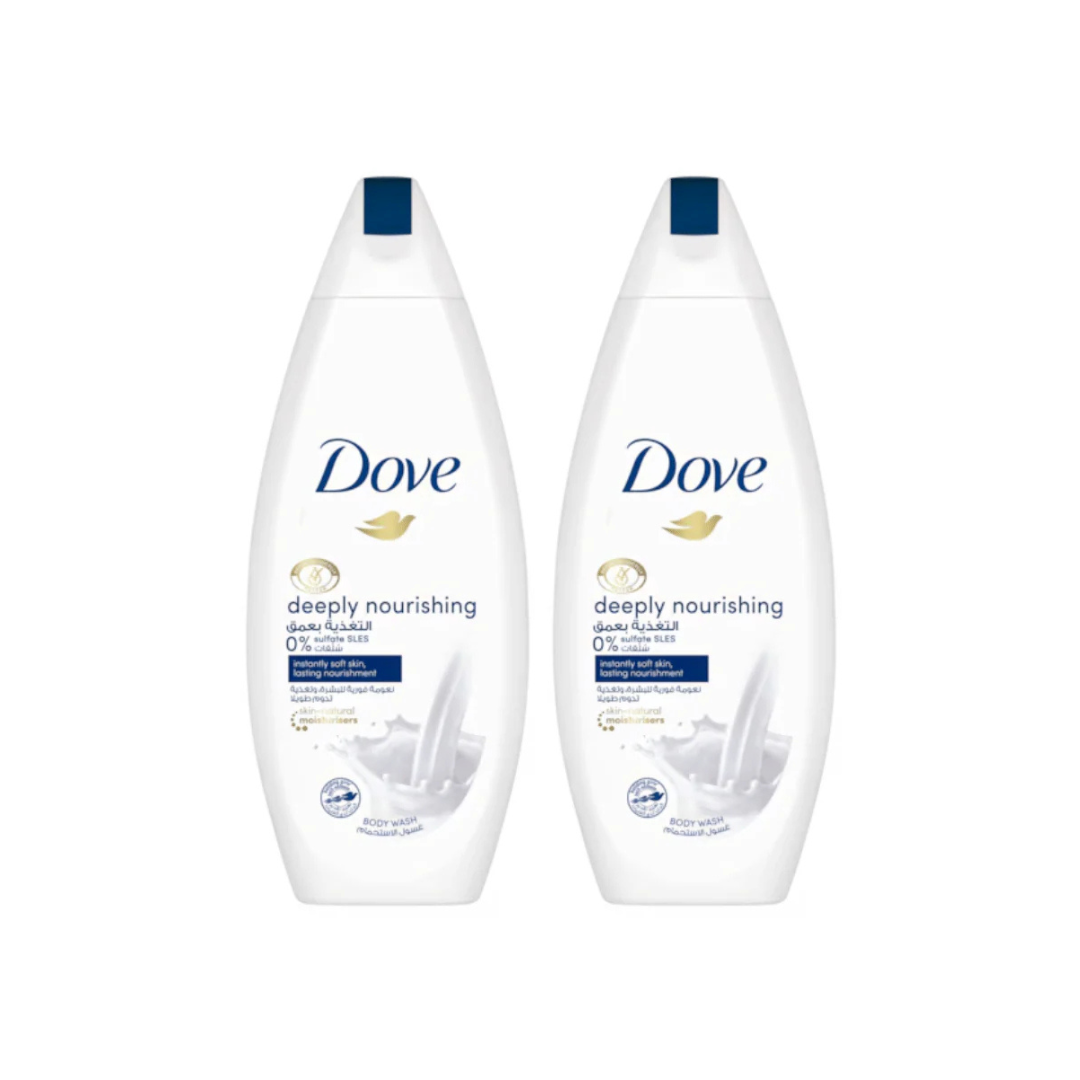 Dove Shower Gel Deep Nourish 500ml, 2 @ 15% OFF