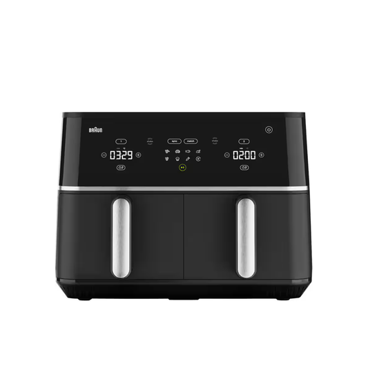 Braun Twin Cook 5 Air Fryer 2400W 2X5L TD5030 Black
