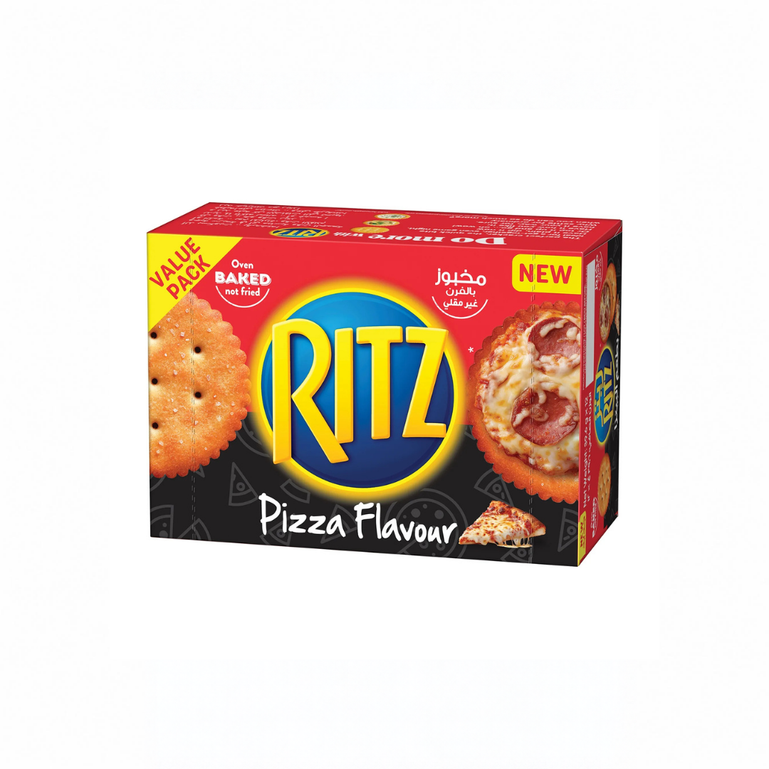 Ritz Baked Pizza Flavour Crackers, 39.6g Pack Of 12