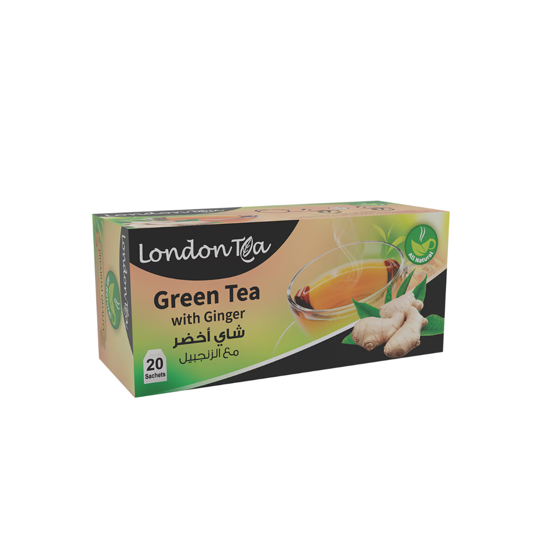 London Tea Green & Ginger 20s