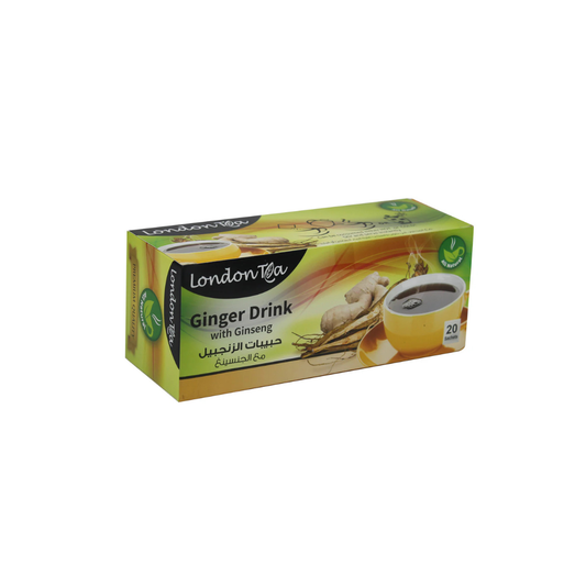 London Tea Instant Ginger & Ginseng 20s