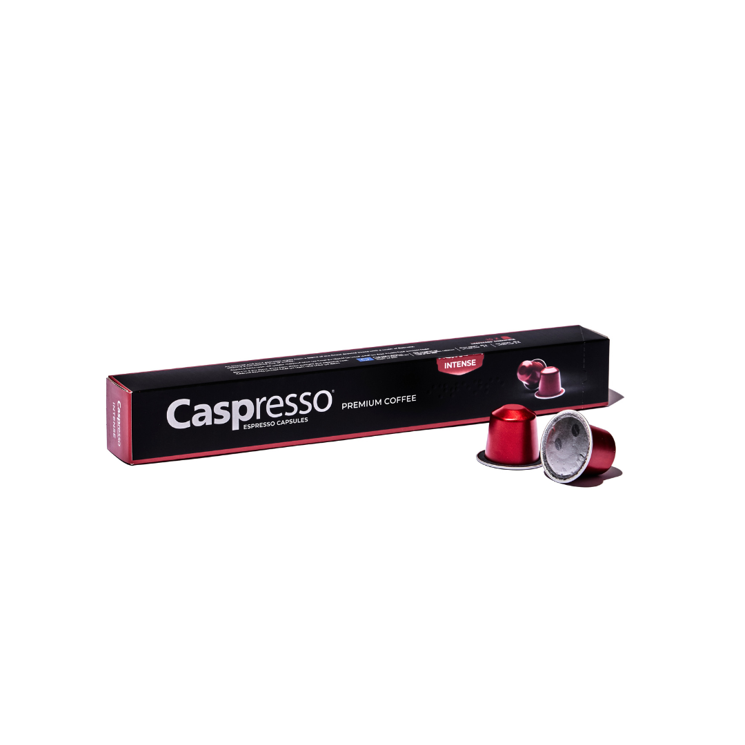 Caspresso Premium Coffee Espresso Intense 10 Capsules
