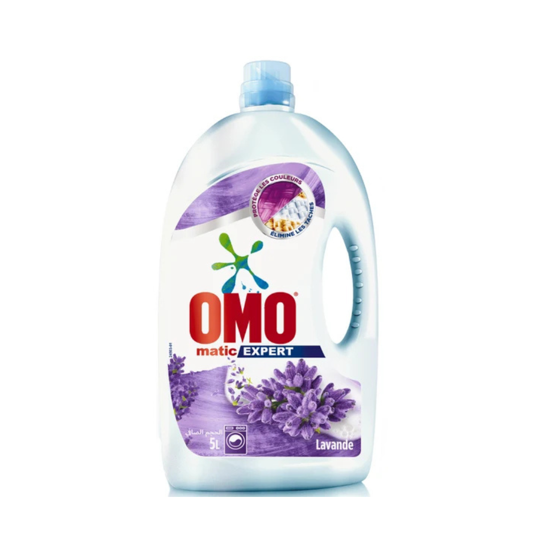 Omo Laundry Matic Expert, Lavender Maxi Lavages 5L