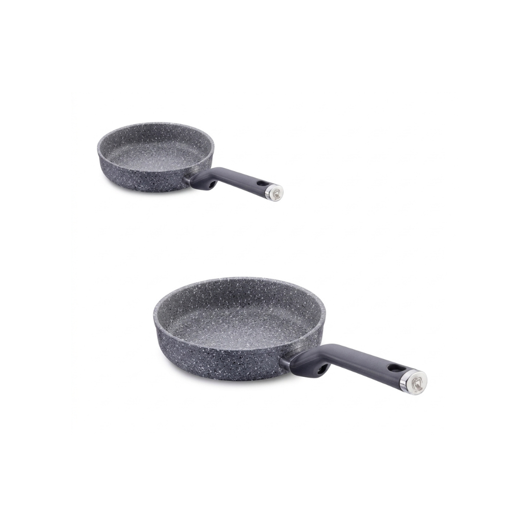 Korkmaz Set of 2 Palma Frypan 20cm + 26cm