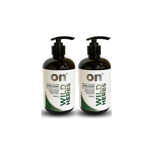 ON Hand Soap Wild Herbs 2x500ml, 20% OFF