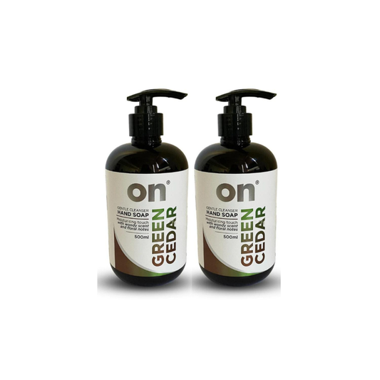 ON Hand Soap Green Cedar 2x500ml, 20% OFF