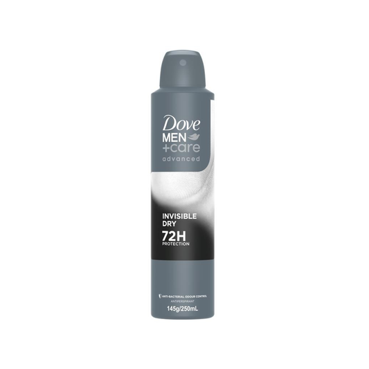 Dove Men+ Care Dry Antiperspirant Deodorant Invisible, 250ml