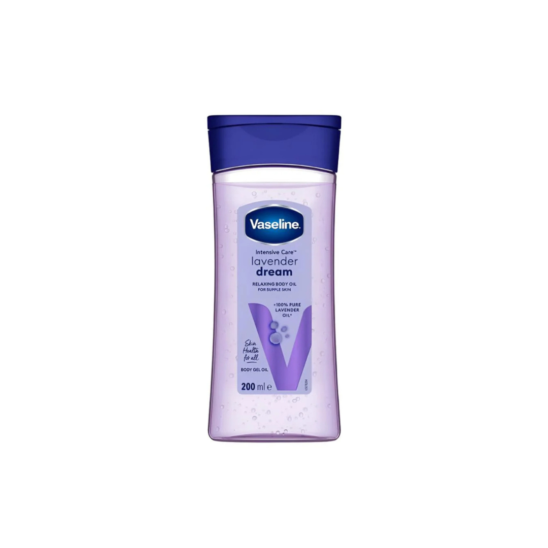 Vaseline Lavender Dream Body Gel Oil, 200ml
