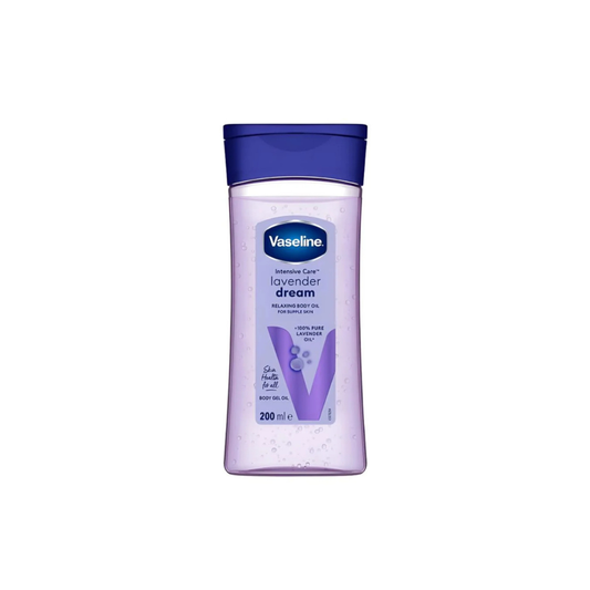 Vaseline Lavender Dream Body Gel Oil, 200ml