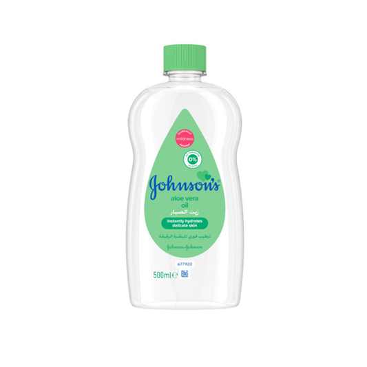 Johnson's Baby Oil Aloe Vera 500ml