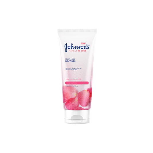 Johnson's Micellar Gel Wash Rose Water All Skin Types, 150ml