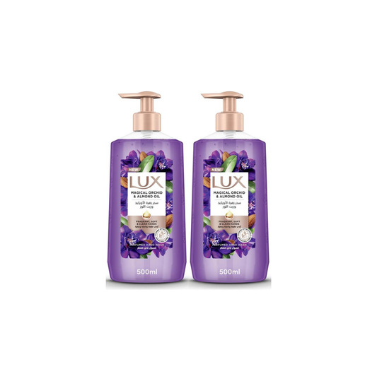 Lux Hand Wash Magical Orchid & Almond Oil 500ml, 2 @ 20% OFF
