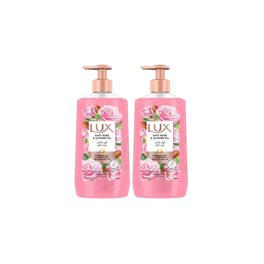 Lux Hand Wash Soft Rose & Almond Oil 500ml, 2 @ 20% OFF