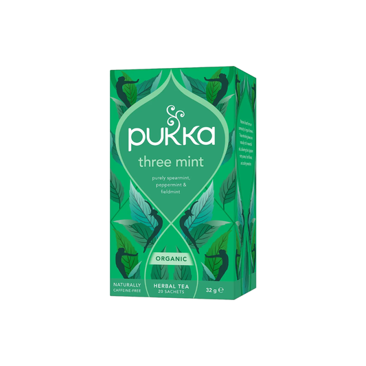 Pukka Organic Herbal Tea Three Mint, 20S