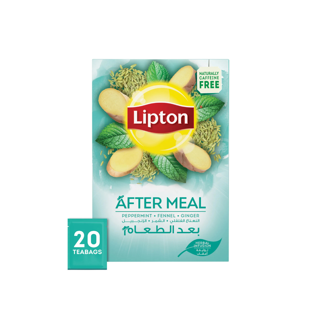 Lipton Tea After Meal Pepermint, Fennel, Ginger, 20s