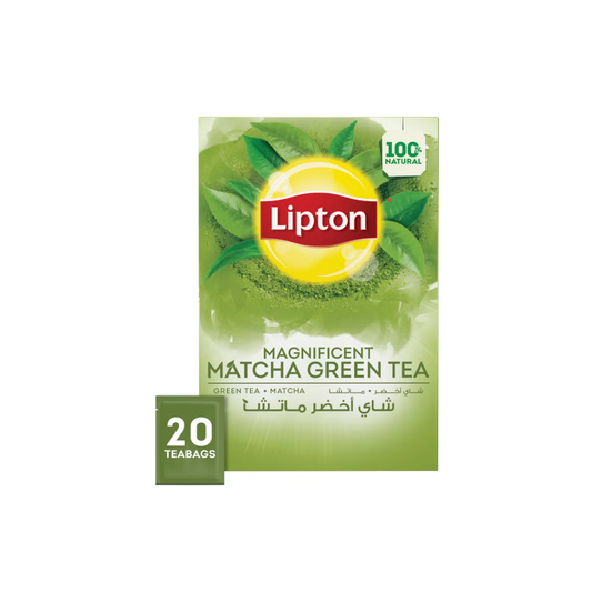 Lipton magnificent Matcha Green Tea. 20s