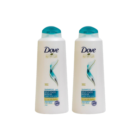 DOVE SHAMPOO Split End Rescue 600ml, 2 @ 20% OFF