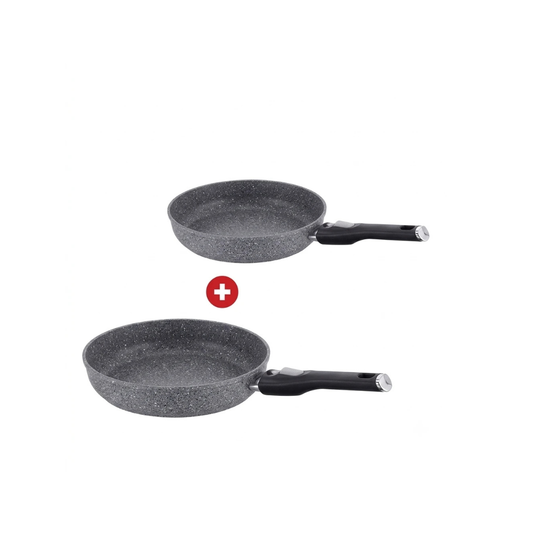 Korkmaz Set of 2 Palma Practical Frypan 26cm + 28cm