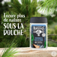 Le Petit Marseillais 4in1 Shower Gel Minereaux & Bois De Cedre 250ml, 2 @ 20% OFF