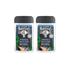 Le Petit Marseillais 4in1 Shower Gel Minereaux & Bois De Cedre 250ml, 2 @ 20% OFF
