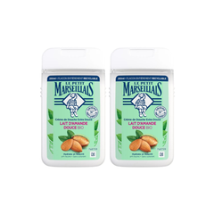 Le Petit Marseillais Shower Gel Lait Amande Douce BIO 250ml, 2 @ 20% OFF