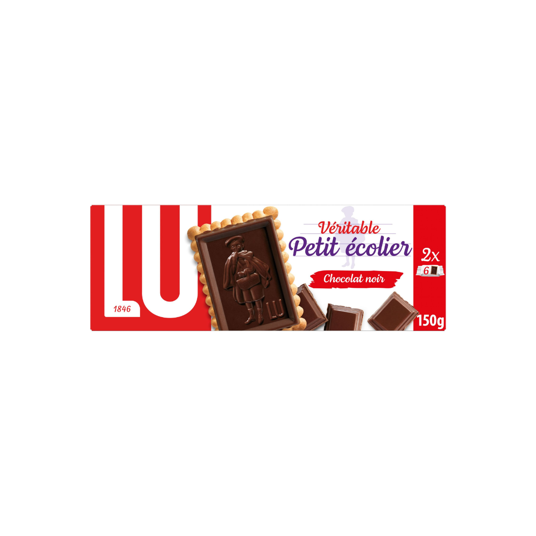 LU Veritable Petit Écolier Chocolat Noir 150g