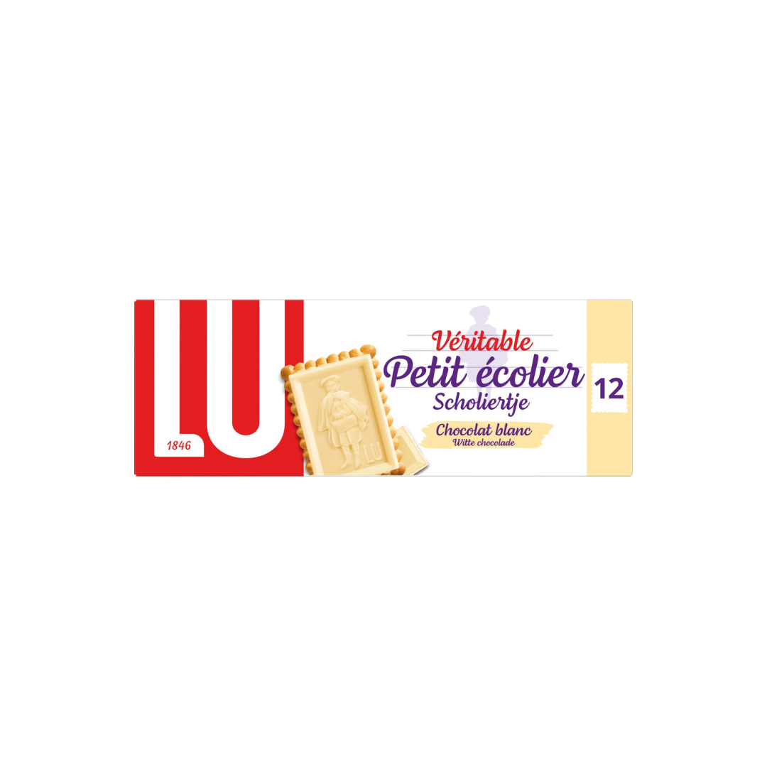 LU Veritable Petit Écolier Chocolat Blanc 150g