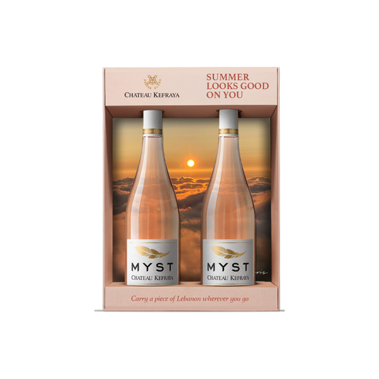 Château Myst De Kefraya Set of 2 Sky 75cl 2025