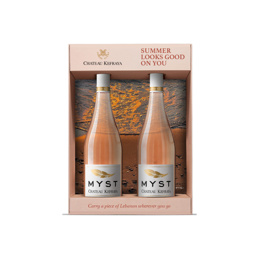 Château Myst De Kefraya Set of 2 Beach 75cl 2025