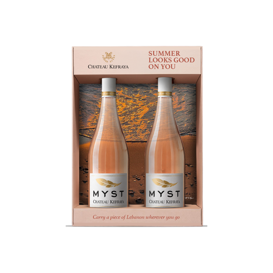 Château Myst De Kefraya Set of 2 Beach 75cl 2025