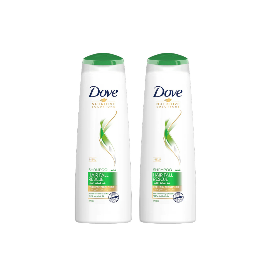 DOVE SHAMPOO Hair Fall Rescue 400ml, 2 @ 20% OFF