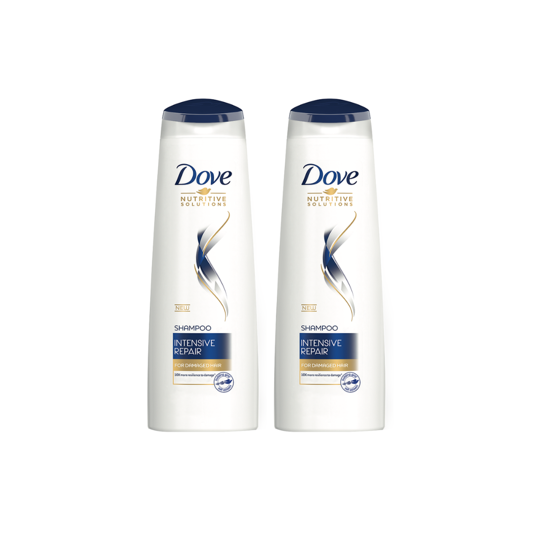 DOVE SHAMPOO Intensive Repair 400ml, 2 @ 20% OFF