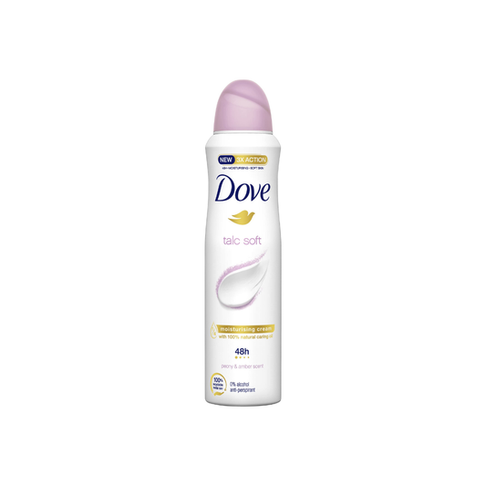 Dove Talc Soft Antiperspirant Deodorant, 250ml