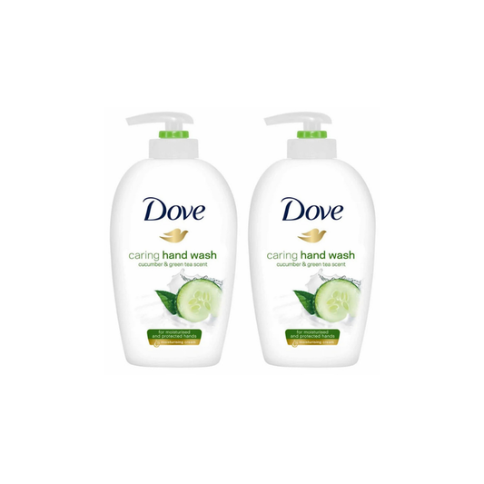 Dove HandWash Care & Protect Cucumber 500ml, 2 @ 15% OFF