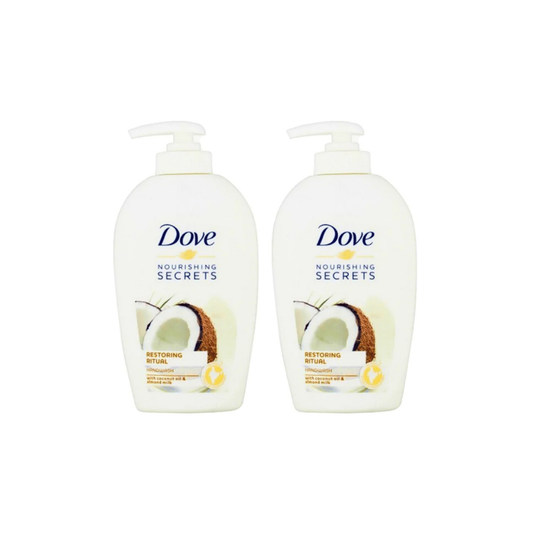 Dove Handwash Restoring Ritual With Coconut Oil & Almond Milk 500ml, 2 @ 15% OFF