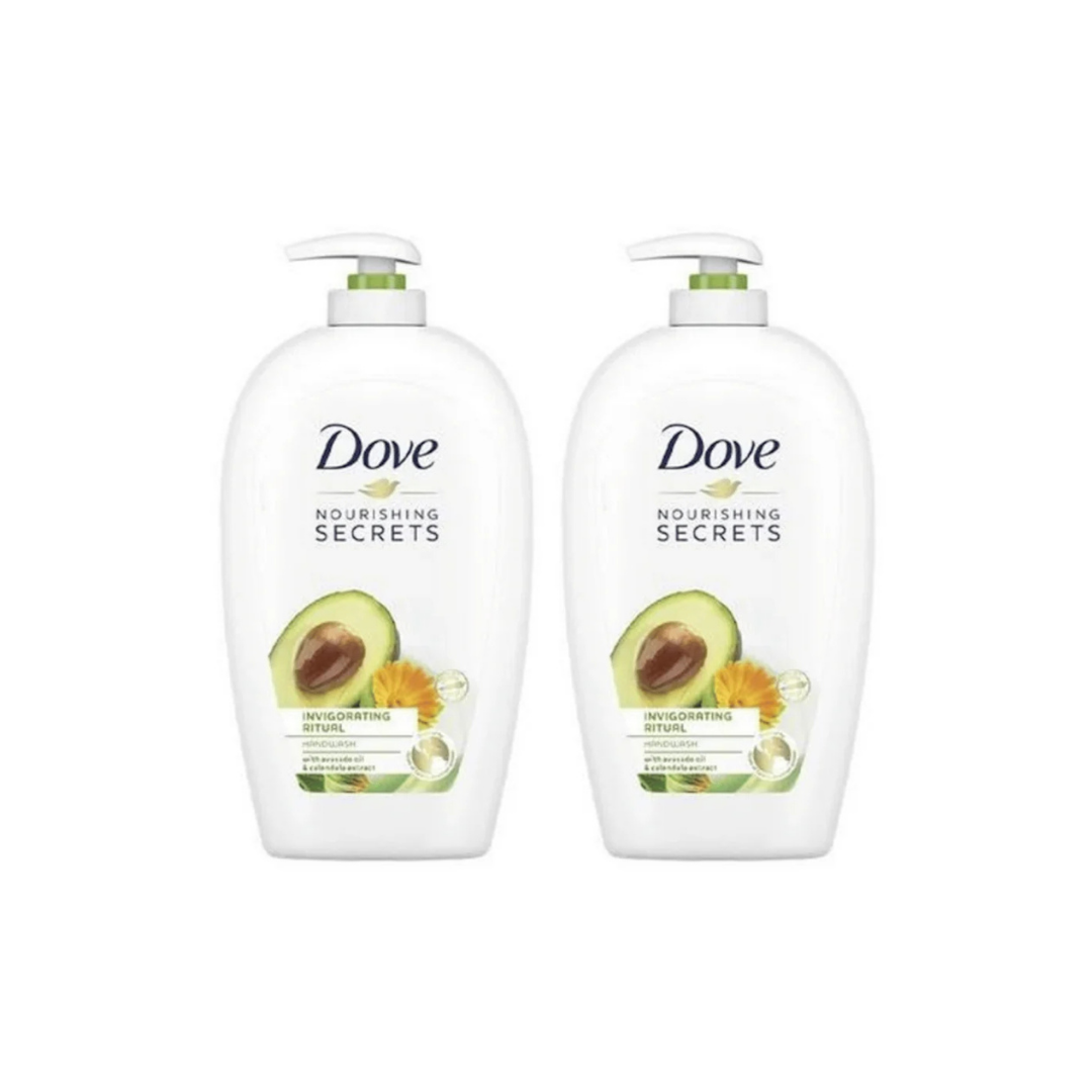 Dove Handwash Invigorating Ritual With Avocado Oil & Calendula Extract 500ml, 2 @ 15% OFF