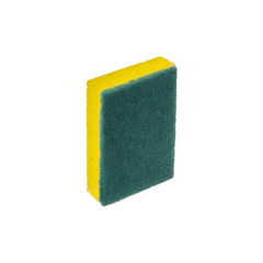 Vileda Glitzi Flexible Scourer Sponge, Antibacterial, Multi-purpose, Yellow & Green, 2+1 Pcs