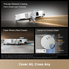 Dreame X60 Ultra Complete White Robot Vacuum