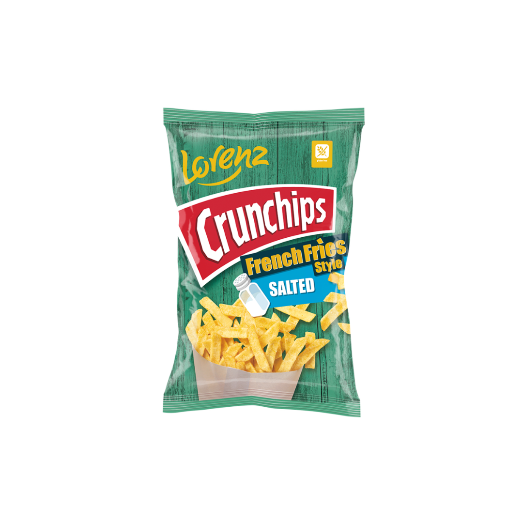 Lorenz Crunchips French Fries Style Salted 90g