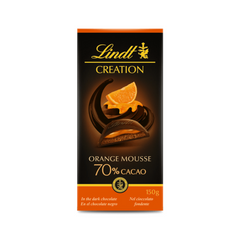 Lindt Creation Dark 70% Orange 150g