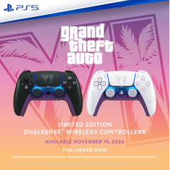 PlayStation PS5 DualSense Wireless Controller, GTA Limited Edition White CFI-ZCT2WZIX